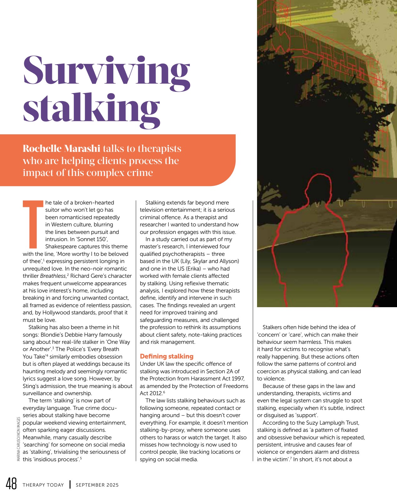 Surviving Stalking - Page 1